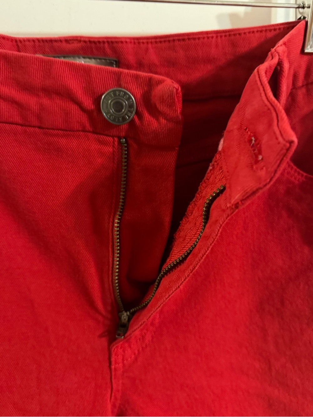 Kut from the Kloth Red Meg Wide-Leg Jeans size 6 - Picture 5 of 8